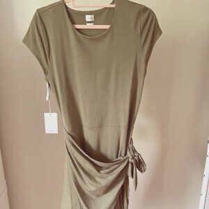 NWT WILFRED ARITZIA New Lune Wrap Style Mini Dress